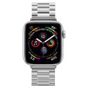 Bransoleta Spigen Modern Fit Band do Apple Watch 8 / 9 / 10 / 11 / SE / Ultra (44 / 45 / 46 / 49 mm) Srebrna
