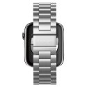 Bransoleta Spigen Modern Fit Band do Apple Watch 8 / 9 / 10 / 11 / SE / Ultra (44 / 45 / 46 / 49 mm) Srebrna