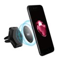 Magnetyczny Uchwyt Samochodowy do Kratki Spigen QS11 Czarny