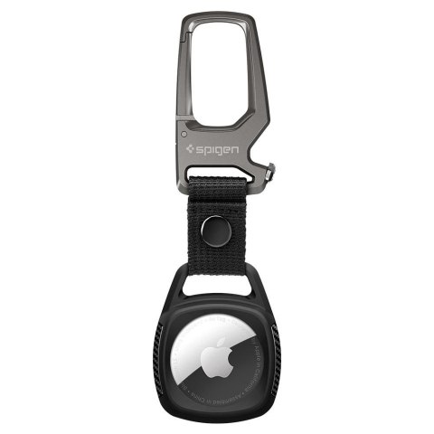 Etui Spigen Rugged Armor Apple AirTag Matowe Czarne