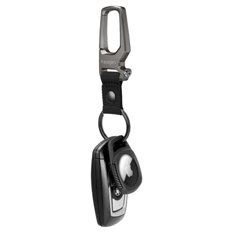 Etui Spigen Rugged Armor Apple AirTag Matowe Czarne