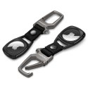 Etui Spigen Rugged Armor Apple AirTag Matowe Czarne