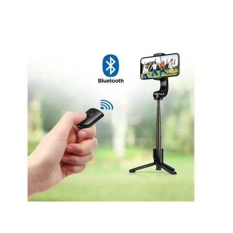 Spigen S610W Gimbal Bluetooth Selfie Stick - Czarny