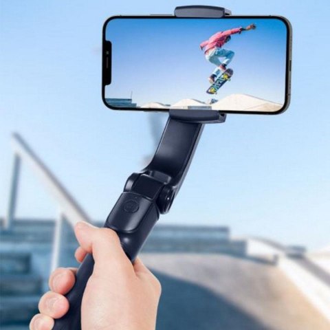 Spigen S610W Gimbal Bluetooth Selfie Stick - Czarny