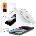 Szkło hartowane Spigen Glas.tR 'EZ Fit' iPhone 13 / 13 Pro / 14 / 16e - przezroczyste