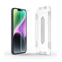 Szkło hartowane Spigen Glas.tR 'EZ Fit' iPhone 13 / 13 Pro / 14 / 16e - przezroczyste