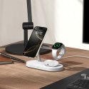 Ładowarka Bezprzewodowa Magnetyczna MagSafe Tech-Protect A12 3w1 - Biała