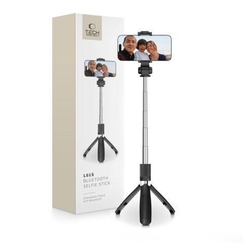 Kijek Selfie Stick Statyw Bluetooth Tech-Protect L01S - Czarny