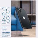 Etui Caseology Skyfall iPhone 15 Plus 14 Plus Przezroczyste Czarne Case