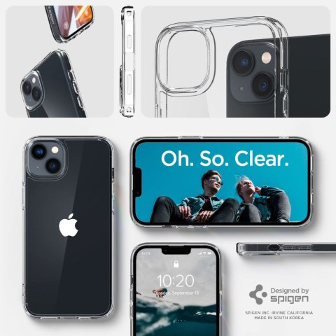 Spigen Ultra Hybrid iPhone 14 krystalicznie przezroczysty