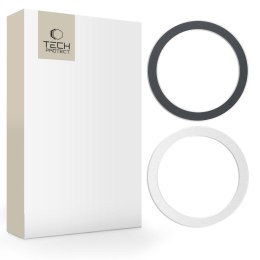 Tech-Protect MagMat MagSafe universal magnetic ring 2-pack czarno-srebrny