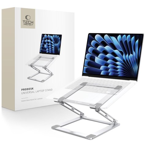 Tech-Protect ULS400 ProDesk Uniwersalna Podstawka pod Laptopa Srebrna