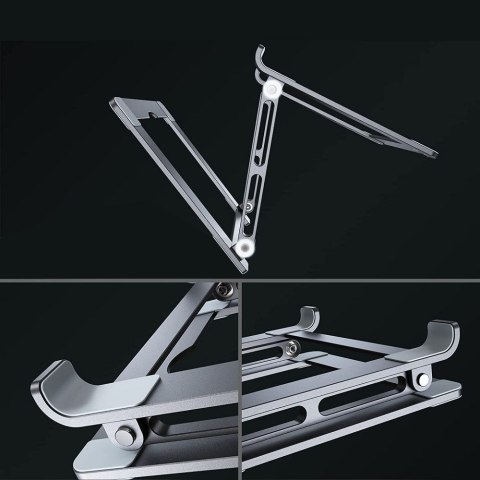 Tech-Protect ULS400 ProDesk Uniwersalna Podstawka pod Laptopa Srebrna