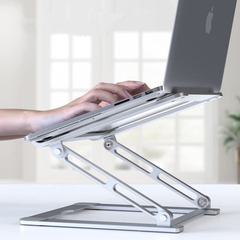 Tech-Protect ULS400 ProDesk Uniwersalna Podstawka pod Laptopa Srebrna