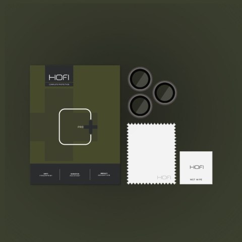 Osłona aparatu Hofi CamRing Pro+ iPhone 14 Pro / 14 Pro Max czarna