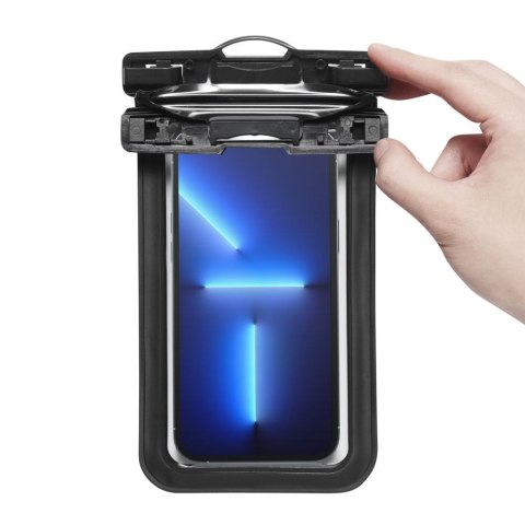 Zestaw 2x wodoodporne etui Tech-Protect / Spigen A601 Universal - czarne