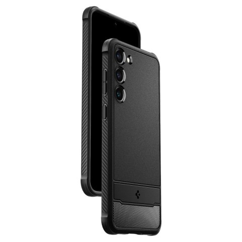 Spigen Rugged Armor Galaxy S23 - Matowy Czarny