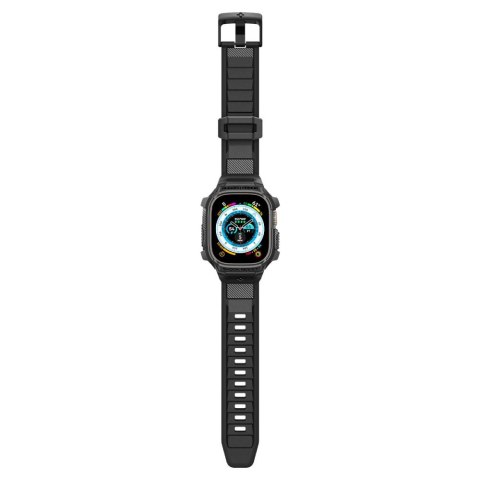 Spigen Rugged Armor 'Pro' Apple Watch Ultra 1 / 2 / 3 (49 mm) - Czarny