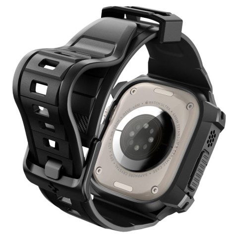 Spigen Rugged Armor 'Pro' Apple Watch Ultra 1 / 2 / 3 (49 mm) - Czarny