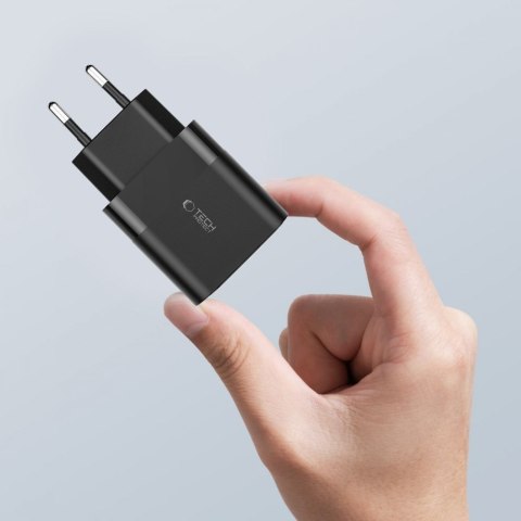 Ładowarka Sieciowa Tech-Protect C30W 2-Portowa PD 30W / QC3.0 - Czarna