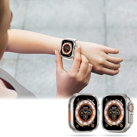 Etui z Ochroną Ekranu Tech-Protect Defense360 do Apple Watch Ultra 1 / 2 / 3 (49 mm) - Czarne