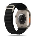 Tech-Protect Nylon Pro pasek do Apple Watch 8 / 9 / 10 / 11 / SE / Ultra (44 / 45 / 46 / 49 mm) czarny