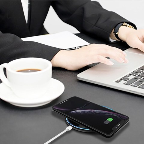 Tech-Protect Qi15W-C1 Ładowarka bezprzewodowa 15W biały