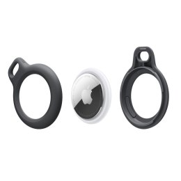 Tech-Protect Rough etui do Apple AirTag 1 / 2 czarny