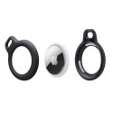 Tech-Protect Rough Chain zawieszka z łańcuszkiem do Apple AirTag 1 / 2 czarny