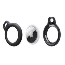 Tech-Protect Rough Chain zawieszka z łańcuszkiem do Apple AirTag 1 / 2 czarny
