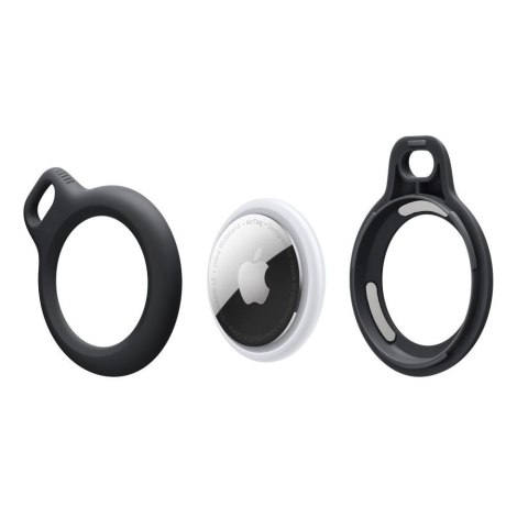 Tech-Protect Rough Chain zawieszka z łańcuszkiem do Apple AirTag 1 / 2 czarny