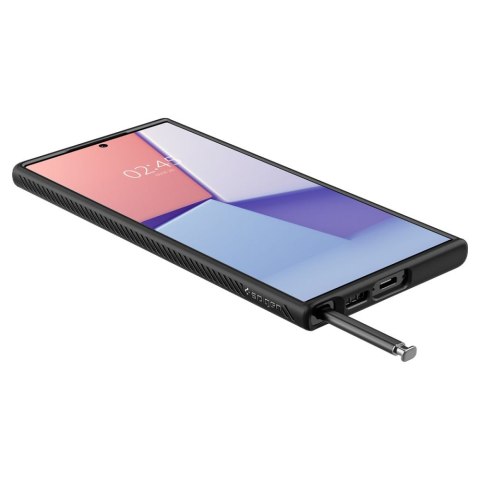 Spigen Liquid Air Galaxy S23 Ultra - Matowy Czarny