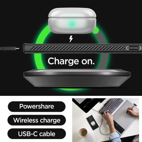 Spigen Liquid Air Galaxy S23 Ultra - Matowy Czarny