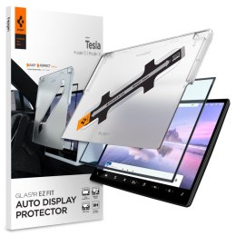 Szkło hartowane Spigen Glas.tR 'EZ Fit' do Tesla Model X 2022 / Model S 2021 - czarne