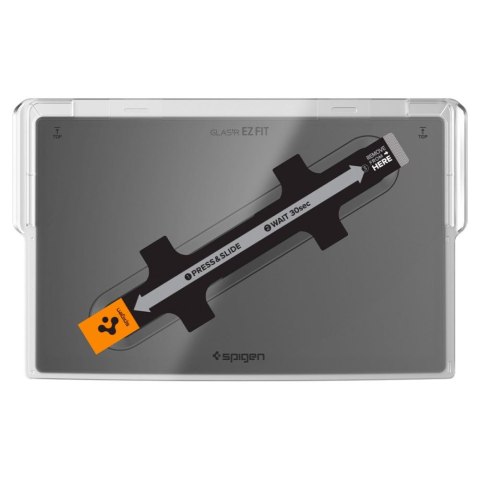 Szkło hartowane Spigen Glas.tR 'EZ Fit' do Tesla Model X 2022 / Model S 2021 - czarne