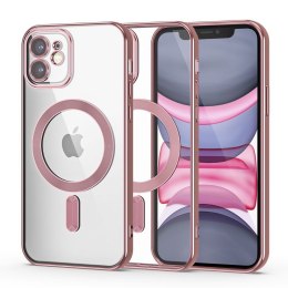 Tech-Protect MagShine MagSafe iPhone 11 Różowe złoto