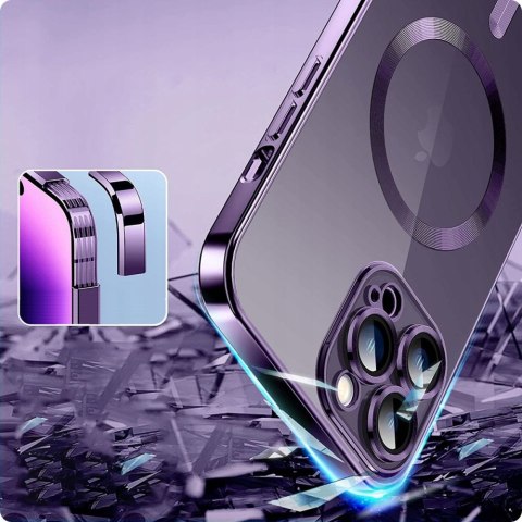 Tech-Protect MagShine MagSafe iPhone 11 Różowe złoto