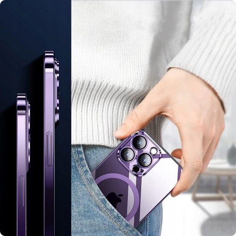Tech-Protect MagShine MagSafe iPhone 13 Różowe złoto