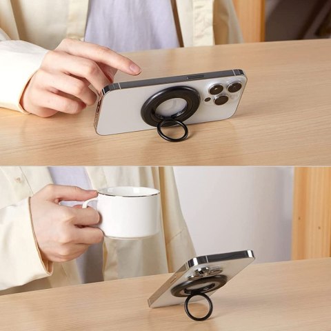 Tech-Protect MMR100 Magnetic MagSafe phone ring Szary