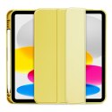 Etui do iPad 10.9" / 11" Tech-Protect SC Pen z Miejscem na Rysik - Żółty (Yellow)