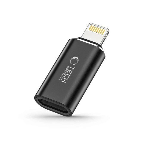 Tech-Protect UltraBoost Adapter Lightning do USB-C Czarny