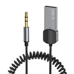 Tech-Protect UltraBoost Kabel Adapter Audio AUX Bluetooth Szary
