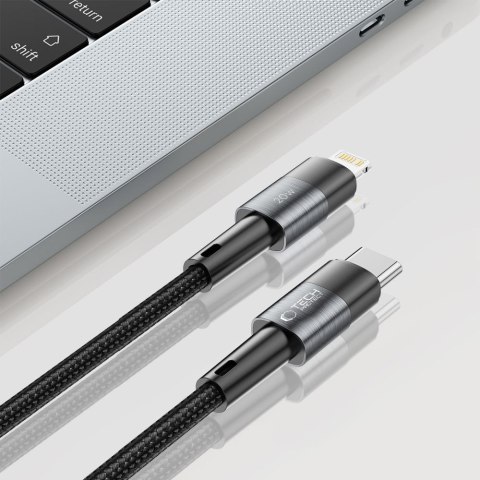 Tech-Protect UltraBoost Kabel Lightning PD 20W / 3A 200cm Szary