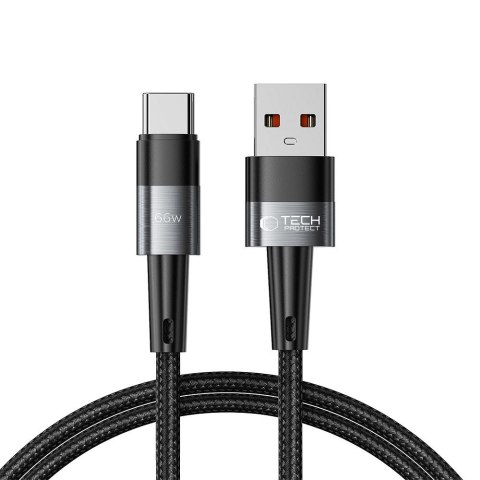 Tech-Protect UltraBoost USB-C / USB-A 66W 6A 1m Cable - Grey