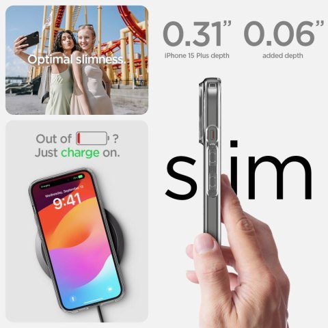Spigen Liquid Crystal iPhone 15 Plus - Przezroczysty