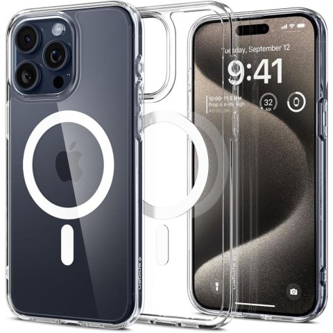 Spigen Ultra Hybrid Mag MagSafe iPhone 15 Pro Max biały