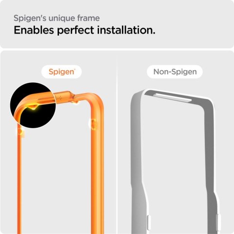 Szkło hartowane Spigen ALM Glass FC 2-Pack iPhone 15 - czarne