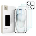 Szkło Hartowane Tech-Protect Supreme Set 3-Pack do iPhone 15 - Przezroczyste