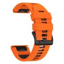 Tech-Protect Iconband PRO Garmin Fenix 3 / 5X / 3HR / 5X PLUS / 6X / 6X PRO / 7X Pomarańczowo-czarny