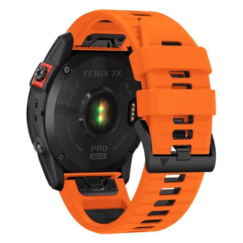 Tech-Protect Iconband PRO Garmin Fenix 3 / 5X / 3HR / 5X PLUS / 6X / 6X PRO / 7X Pomarańczowo-czarny